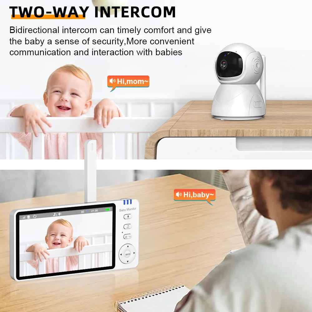 5.0Inch Electronic Baby Monitor