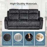 Electric Reclining Couch USB Ports