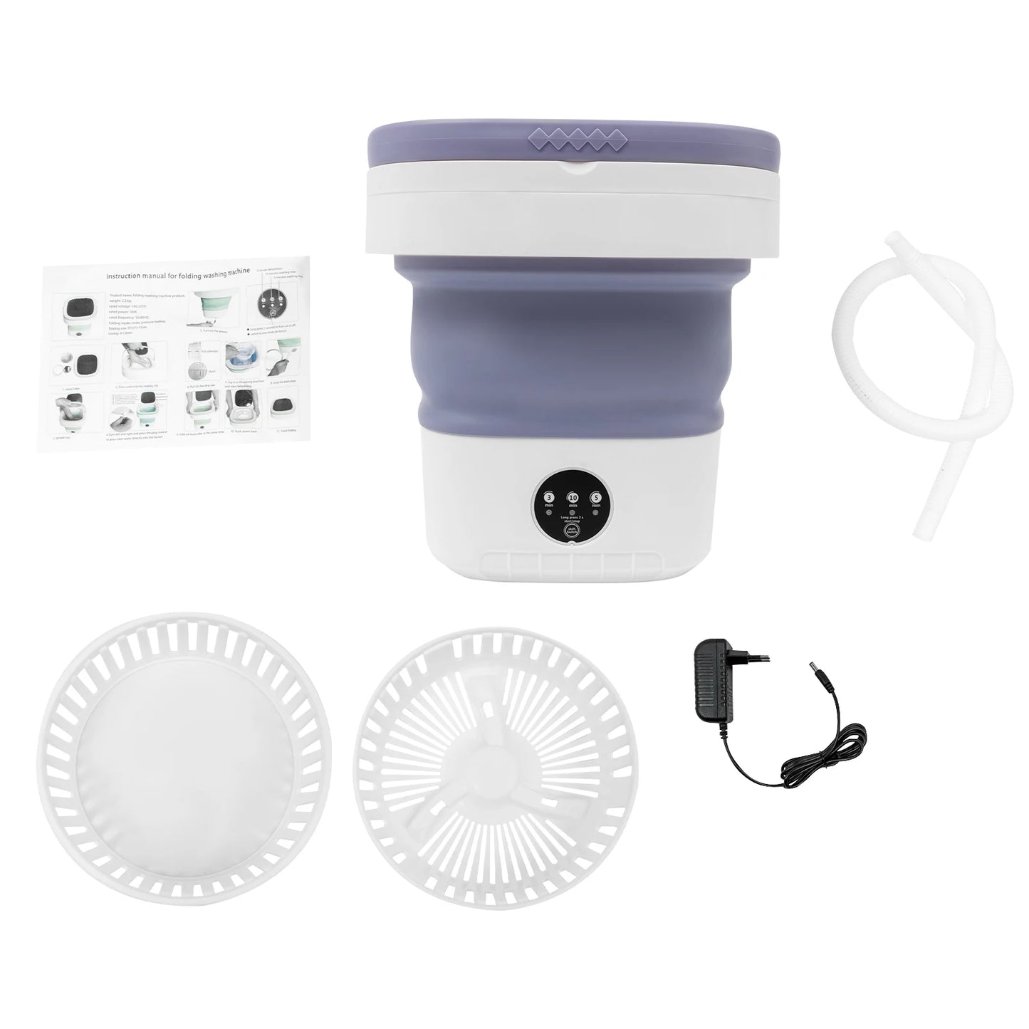 Mini Foldable Washing Machine 12L