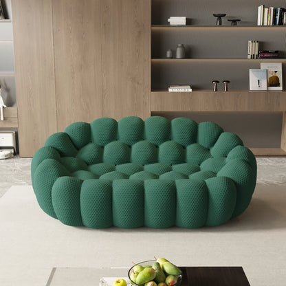 Modern Curved Boneless Sofa for Living Room