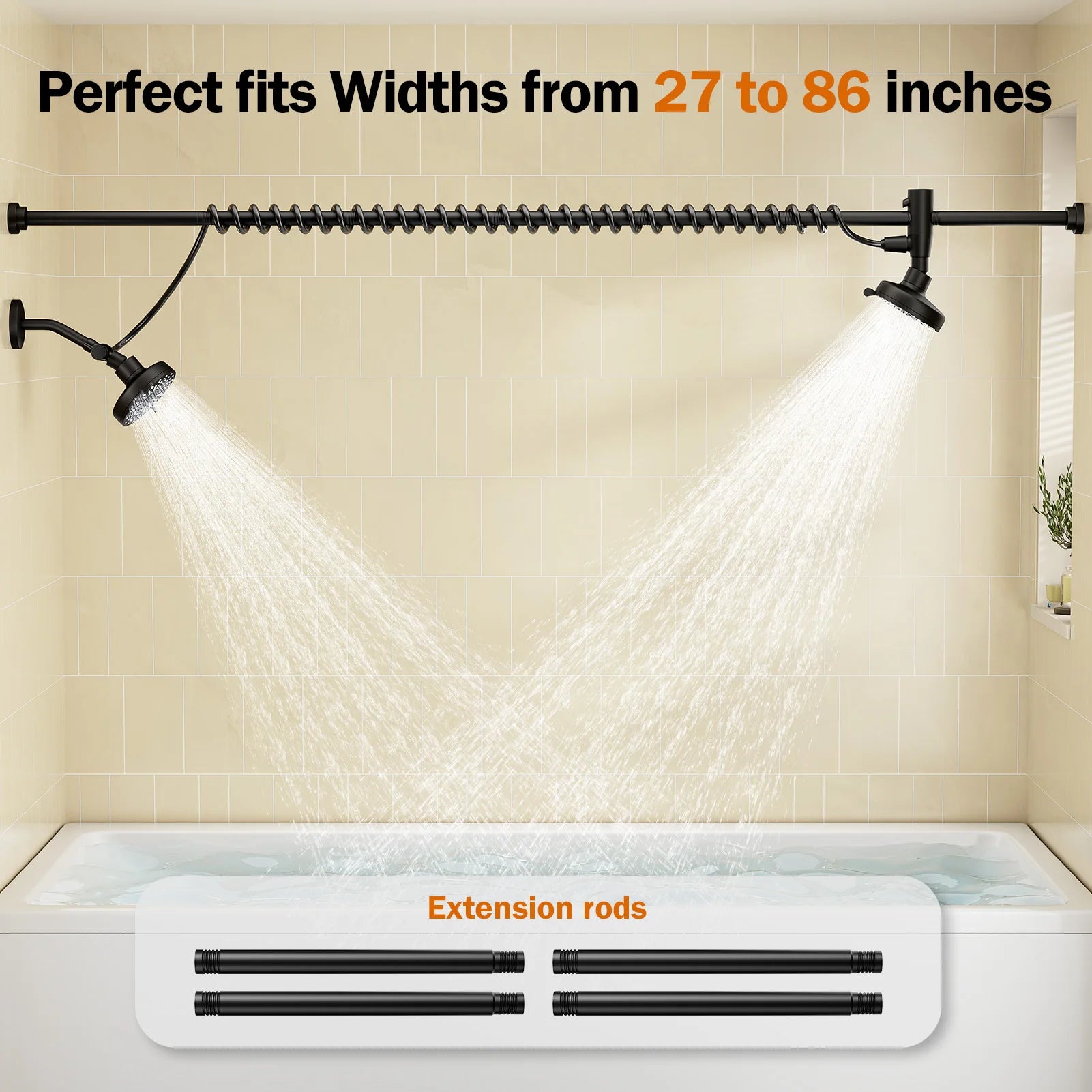 Dual Shower Head/Couples