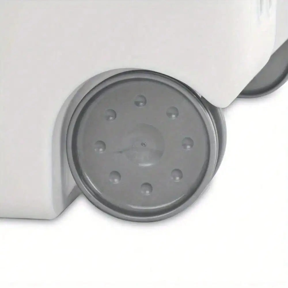 Plastic Laundry Basket with Wheels