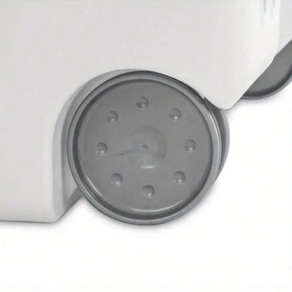 Plastic Laundry Basket with Wheels