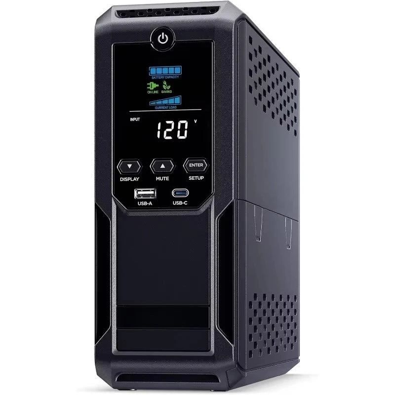 LCD UPS System 12-Outlets