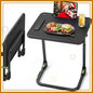 Foldable TV Tray Table for Living Room and Home Use