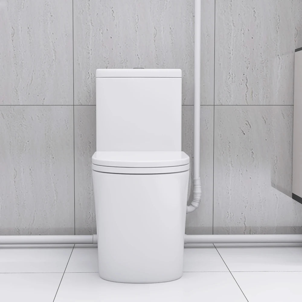 Upflush Toilet in Basement