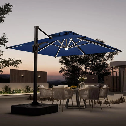 Patio Umbrella with Led Lights