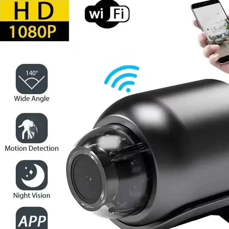 Wi-Fi Camera Baby Monitor with Motion Alerts & Audio