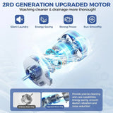 Compact Portable/Washing Machine/20Lbs. Capacity