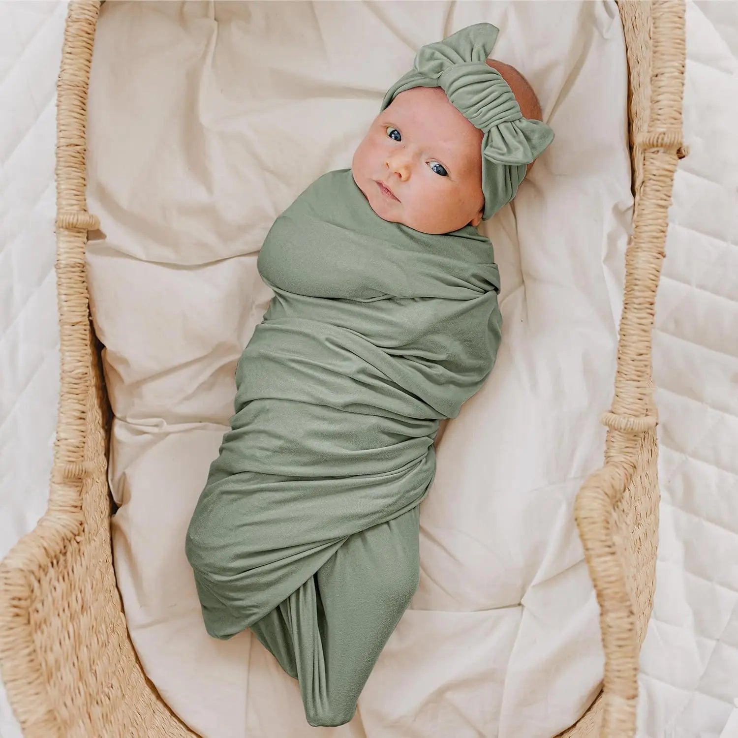 Baby Girl Swaddle Set for Newborns Soft and Cozy Blankets