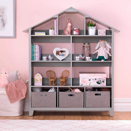 Kids Deluxe Dollhouse Bookcase
