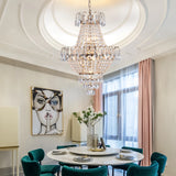 Luxury Gold Crystal Chandelier