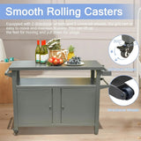 Metal Outdoor Grill Table