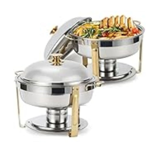 Stainless Steel Chafing Dish - 2/4 Pack