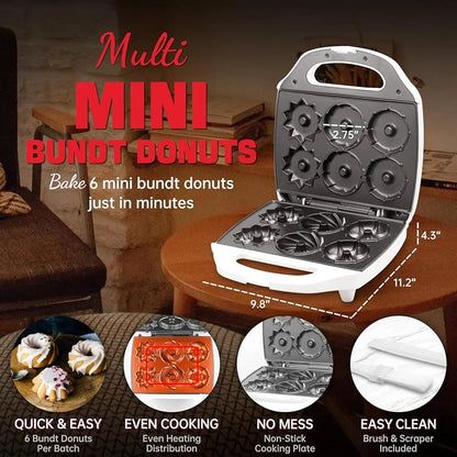 Mini Donut Maker Bundt Pan