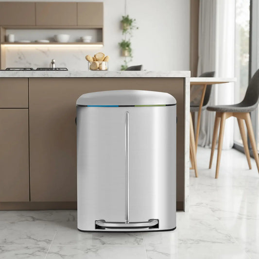 Stainless Steel Trash Can/Lid