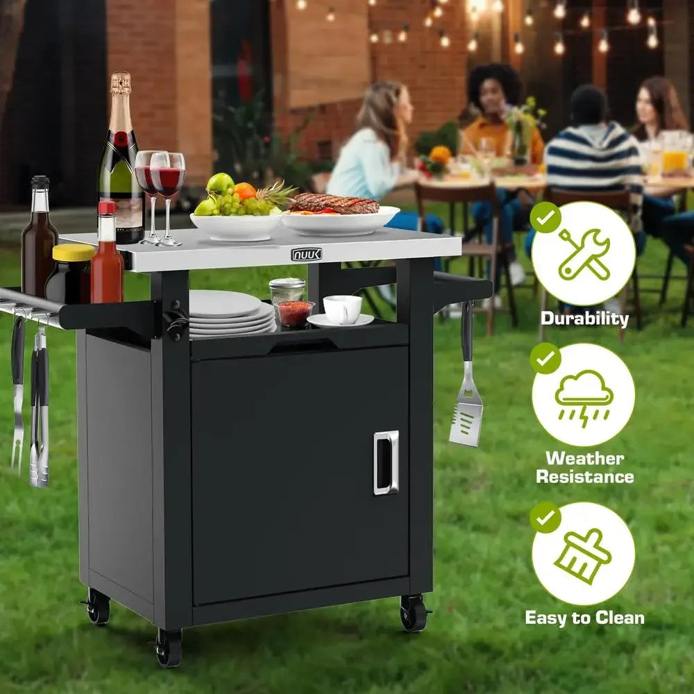 Grill Cart Stainless Steel