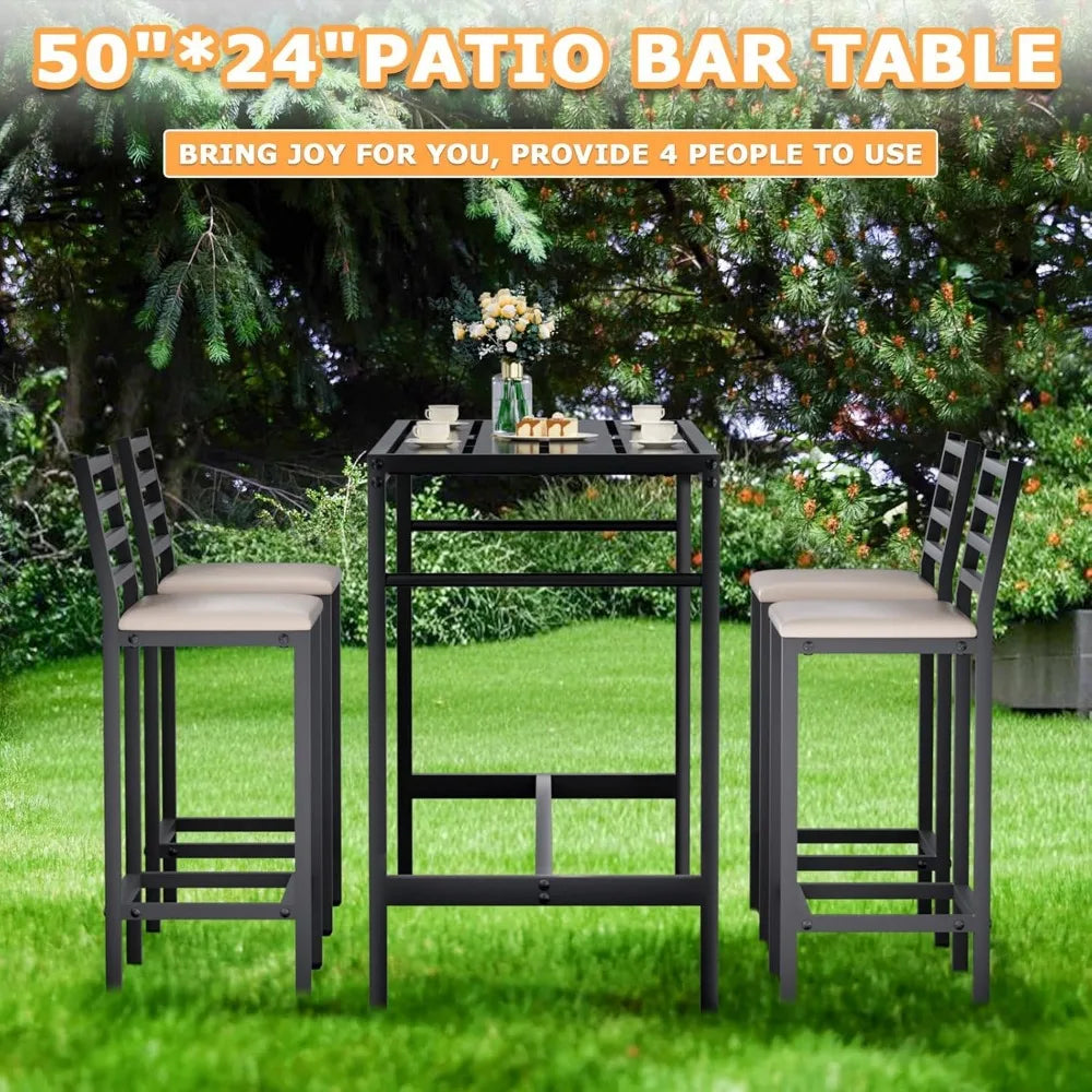 Outdoor Patio Set 5 Piece