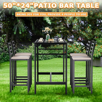 Outdoor Patio Set 5 Piece