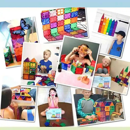 Magnetic Tile Toys Ages 4 -12
