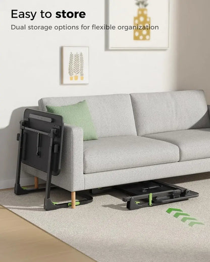 Foldable TV Tray Table for Living Room and Home Use