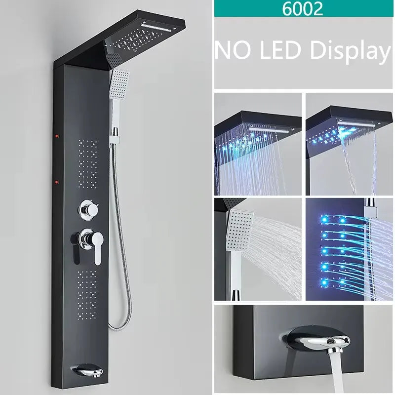 LED Shower Panel Faucet