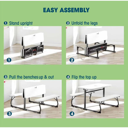Folding Kids Picnic Table