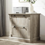 Farmhouse File Cabinet 2 Drawers