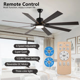 Ceiling Fan/72 Inch/LED Light