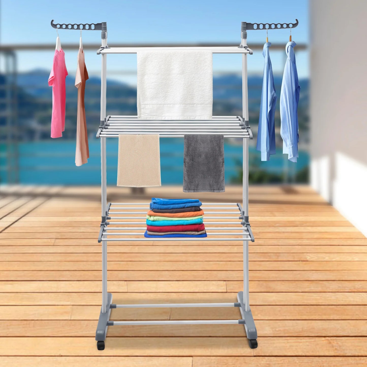 4-Tier Foldable Drying Rack