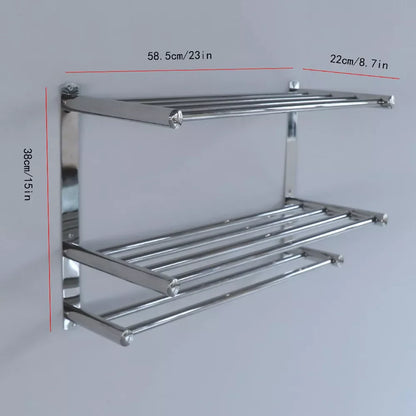 3 Tier Bathroom Towel Rack
