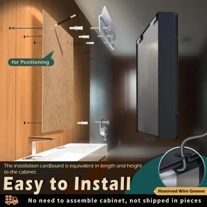 LED Lighted Medicine Cabinet