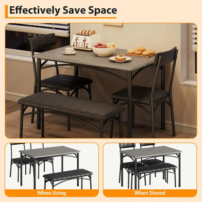 Dining Table Set For 4