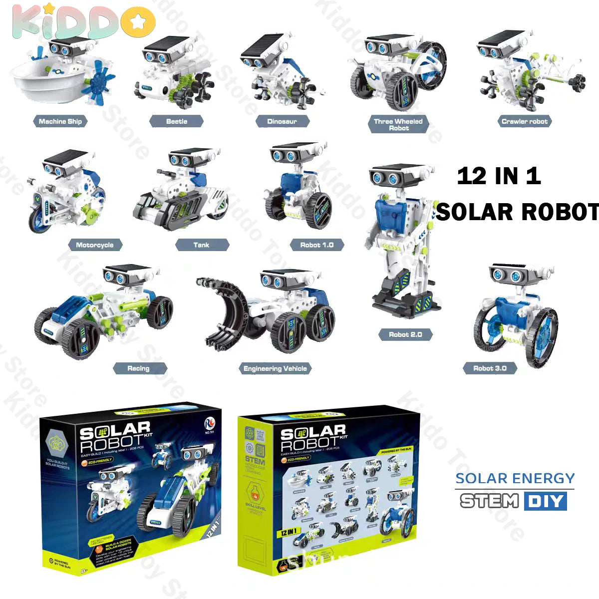 Solar Robot Kit DIY