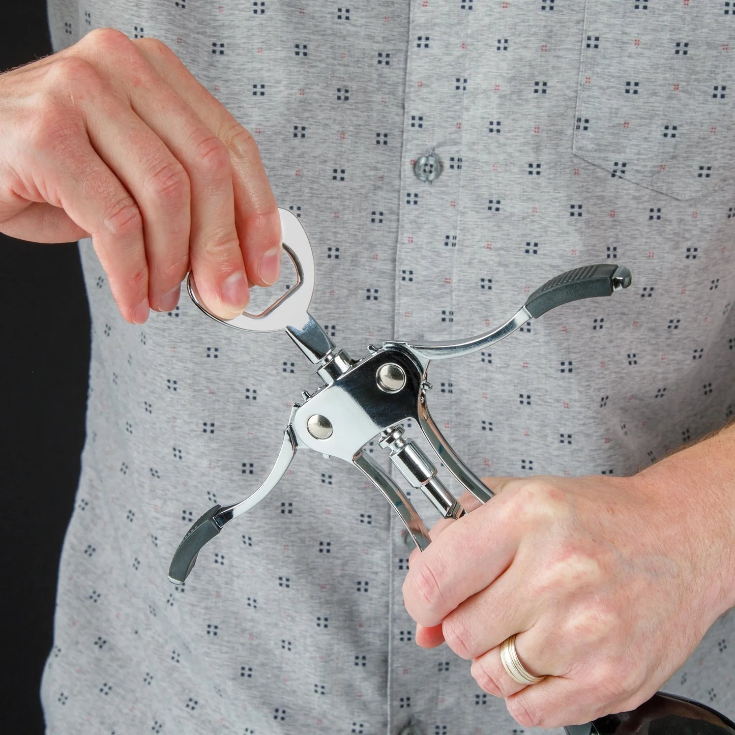 Winged Corkscrew & Bottle Opener