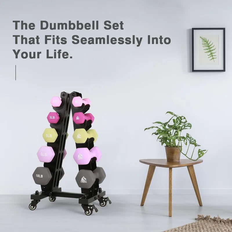 Neoprene Coated Dumbbells