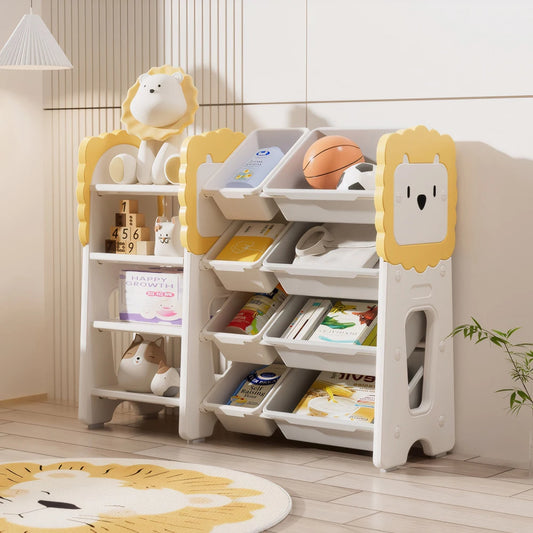 Kids Bookshelf and Toy Storage