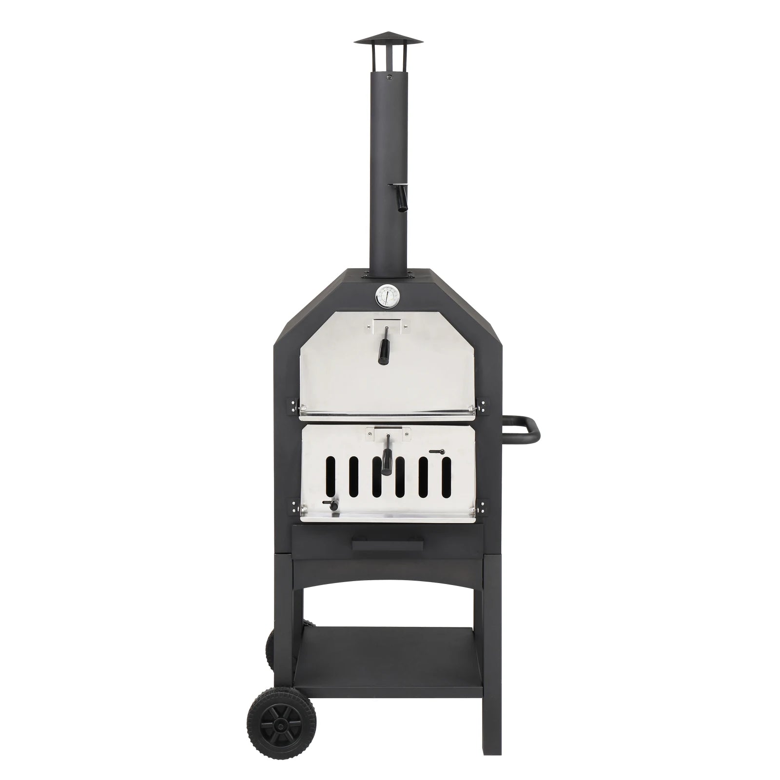 Outdoor Wood Pizza Oven with Stone