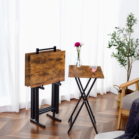 Four TV Trays