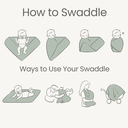 Baby Girl Swaddle Set for Newborns Soft and Cozy Blankets