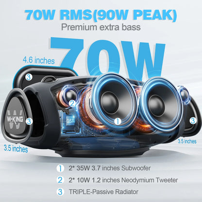 Bluetooth Speakers, Wireless Microphone