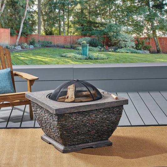 Light Wood Burning Pit
