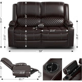 Loveseat Recliner Sofa