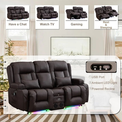 Power Loveseat Recliner Sofa
