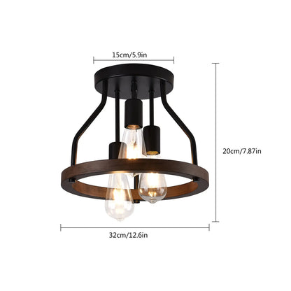 Retro Ceiling Light