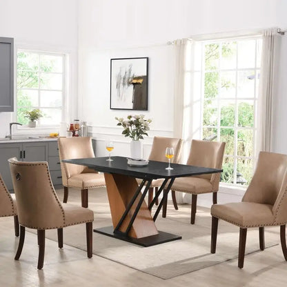 Extendable Dining Table 61.81Inch