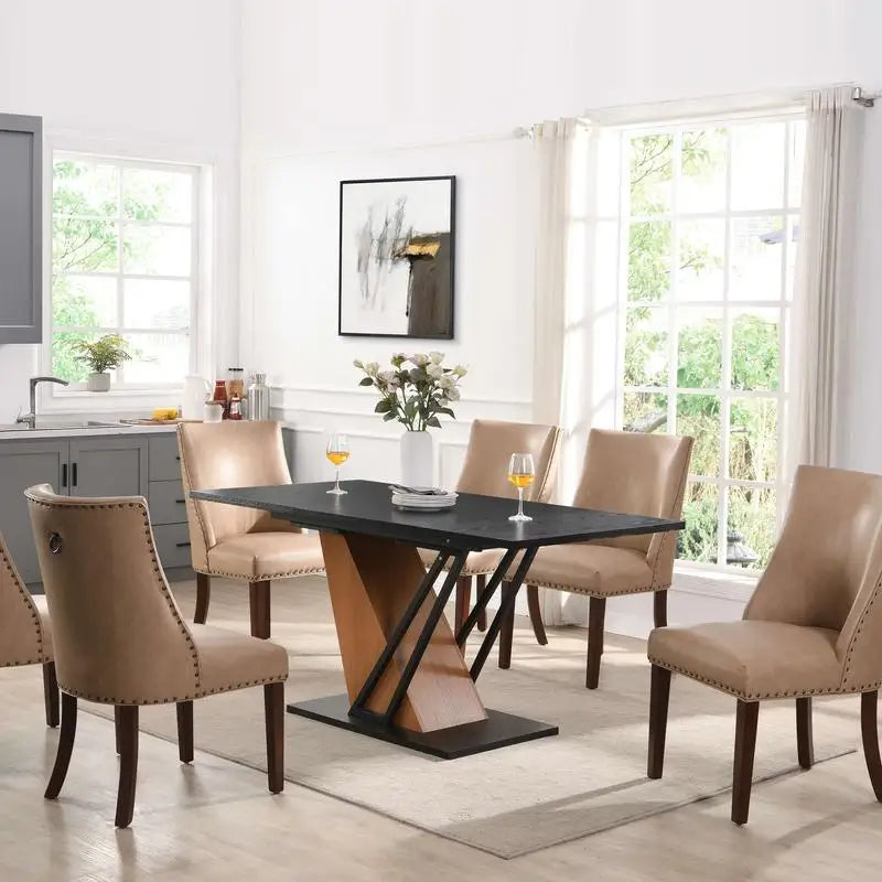 Extendable Dining Table 61.81Inch