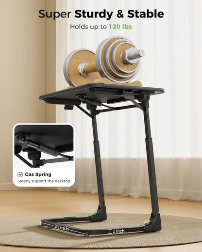 Foldable TV Tray Table for Living Room and Home Use