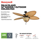 52" Indoor/Outdoor Ceiling Fan