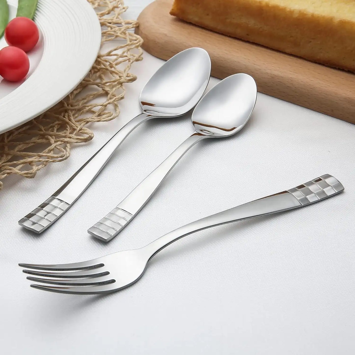Stainless Steel Cutlery - 40 Piece